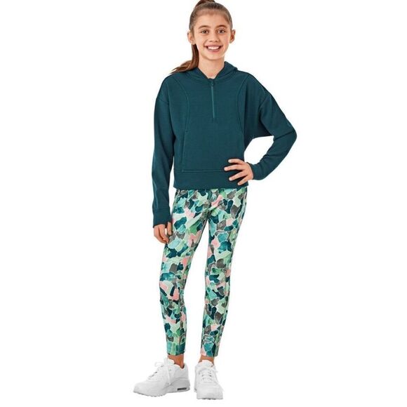 Member's Mark Girls 2 Piece Zip Hoodie and Legging Set Size 10/12 - Picture 2 of 15